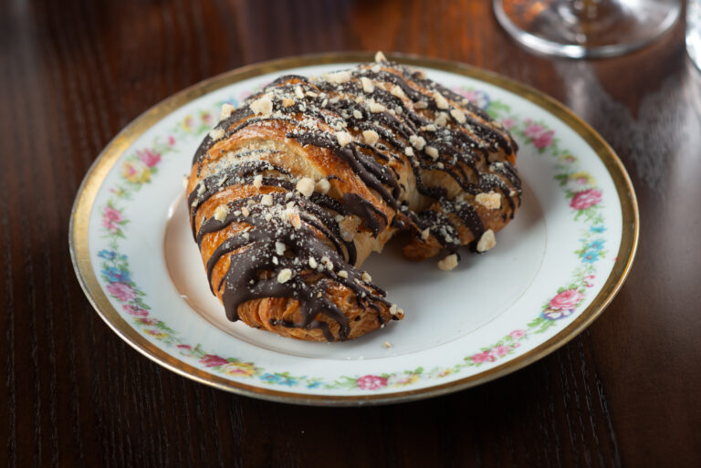 chocolate and almond croissant
